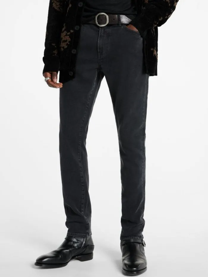 Clearance John Varvatos J704-TAPERED FIT BLUEBLACK