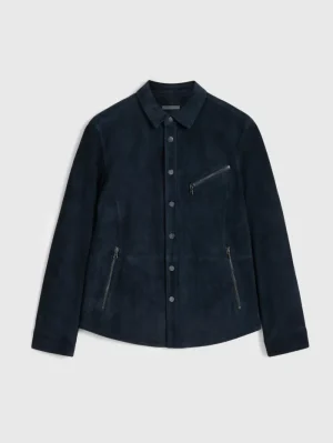 Fashion John Varvatos KADD SHIRT JACKET MIDNIGHT