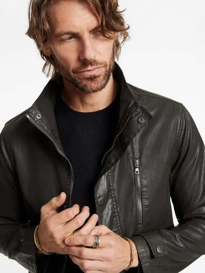 Discount John Varvatos KARA JACKET TEAKWOOD