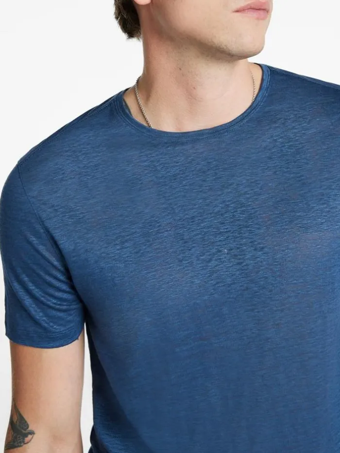 New John Varvatos LAGOA CREWNECK ENGLISHBLUE