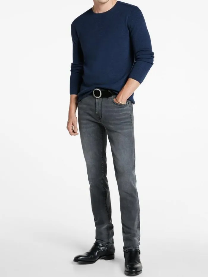 Hot John Varvatos LEIRA CREWNECK SWEATER DARKBLUE