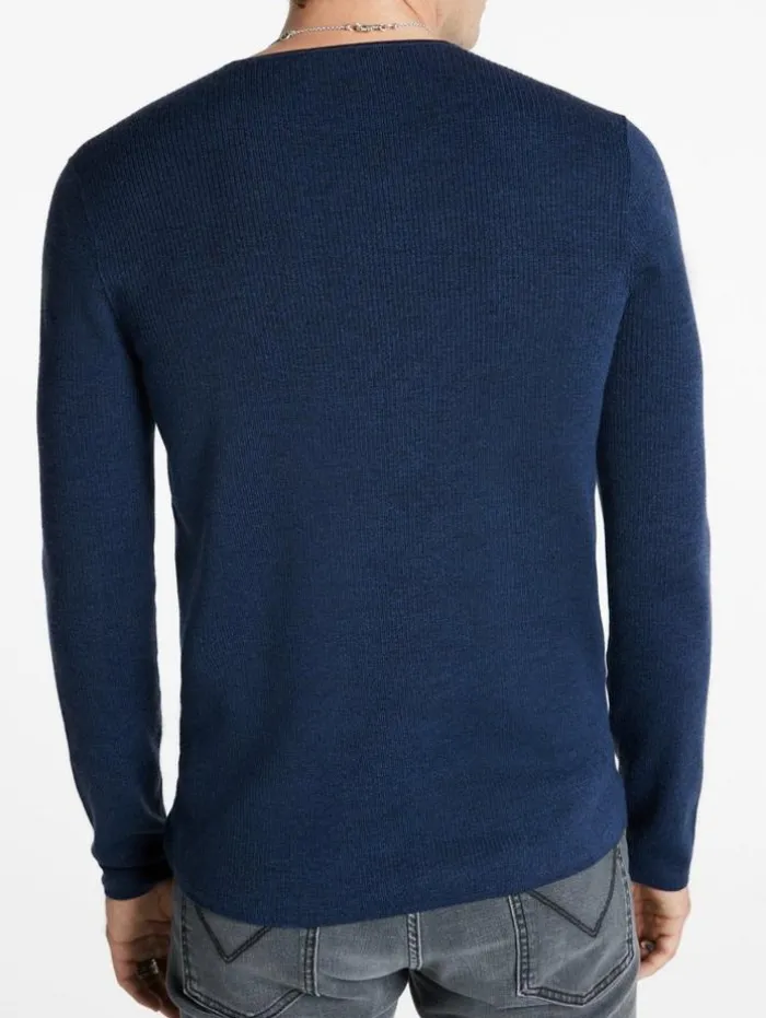 Hot John Varvatos LEIRA CREWNECK SWEATER DARKBLUE