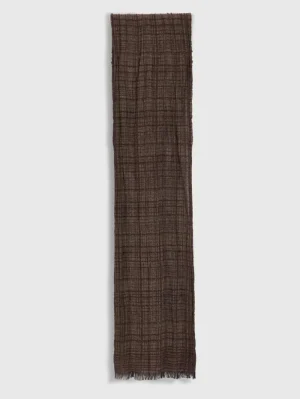 Hot John Varvatos LENAPE SCARF CHARCOAL