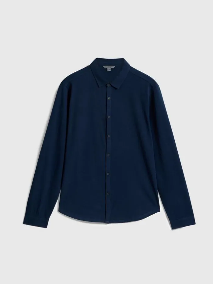Clearance John Varvatos LEVI SHIRT NAVY