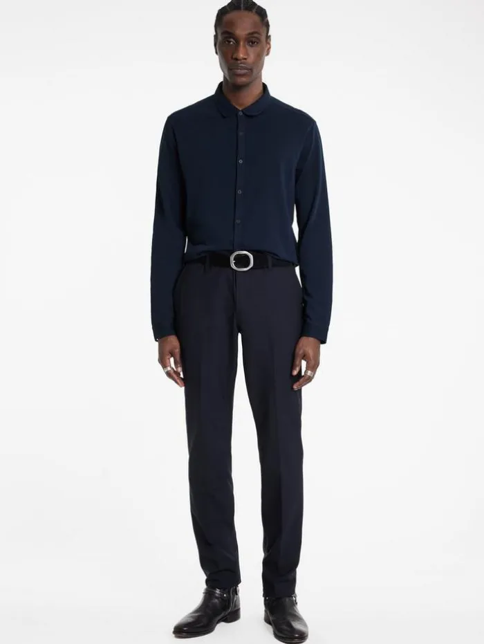 Clearance John Varvatos LEVI SHIRT NAVY