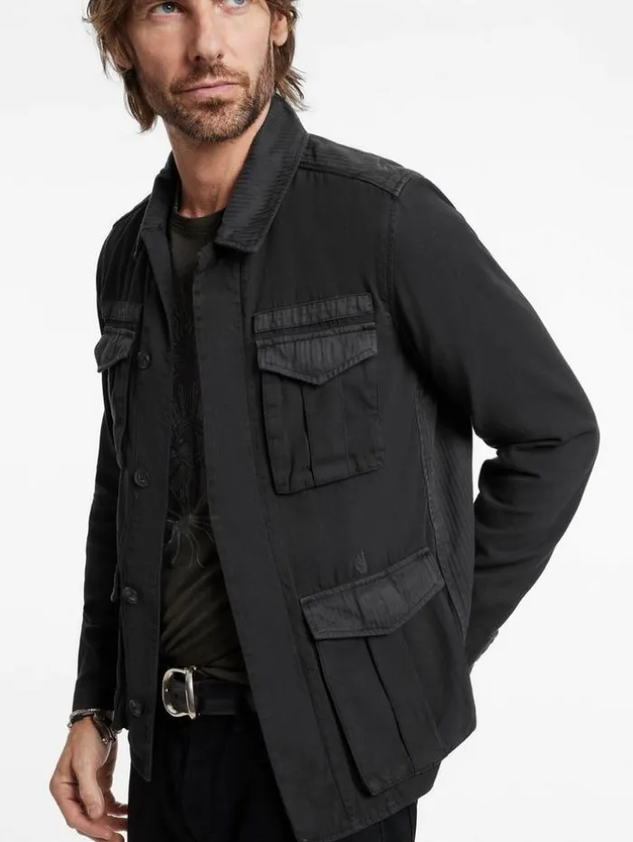 Cheap John Varvatos LUIS FIELD JACKET BLACK