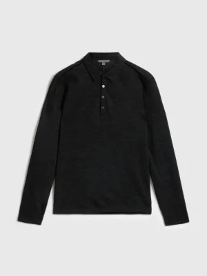 Outlet John Varvatos MALEO POLO BLACK