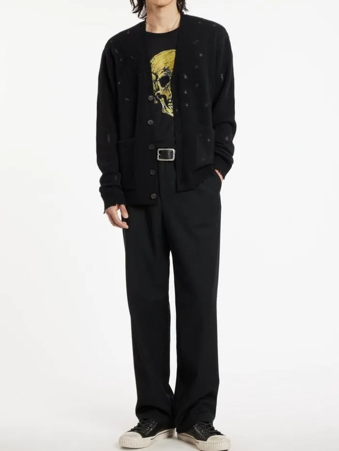 Cheap John Varvatos MIRADOR CARDIGAN BLACK