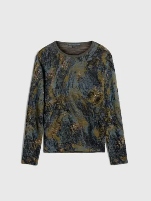 Flash Sale John Varvatos MORENA CREWNECK SWEATER AVOCADO