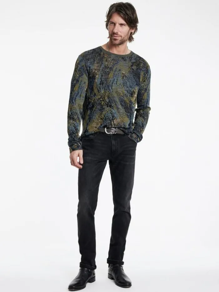 Flash Sale John Varvatos MORENA CREWNECK SWEATER AVOCADO