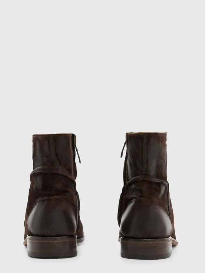 Shop John Varvatos MORRISON SHARPEI BOOT CHOCOLATE