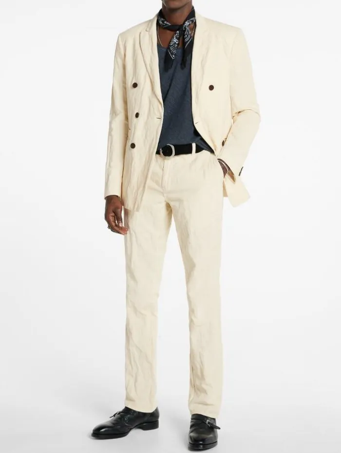 Cheap John Varvatos MOTOR CITY PANTS CHINAWHITE