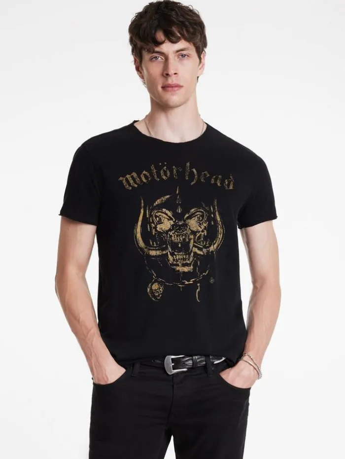 Outlet John Varvatos MOTORHEAD TEE BLACK