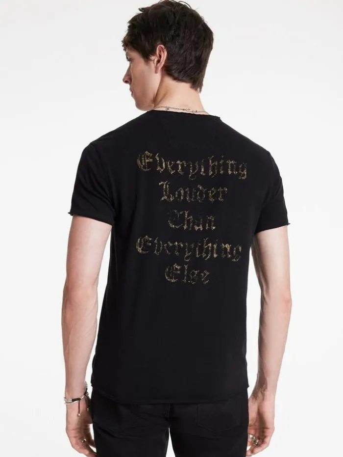 Outlet John Varvatos MOTORHEAD TEE BLACK