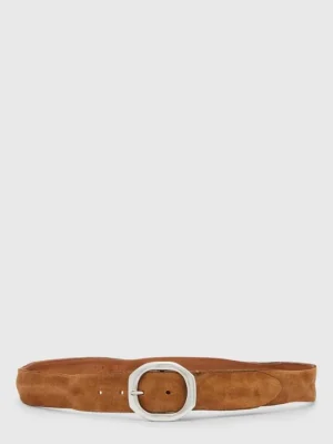Cheap John Varvatos NOVA SUEDE BELT GINGER