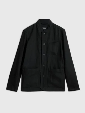 Hot John Varvatos OFFICER FIELD JACKET BLACK