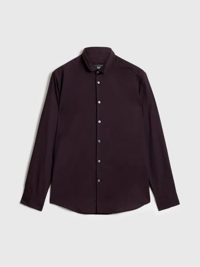Best Sale John Varvatos ORCHARD SHIRT DARKPLUM