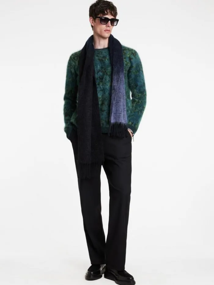 Fashion John Varvatos PALERMO SWEATER COBALT