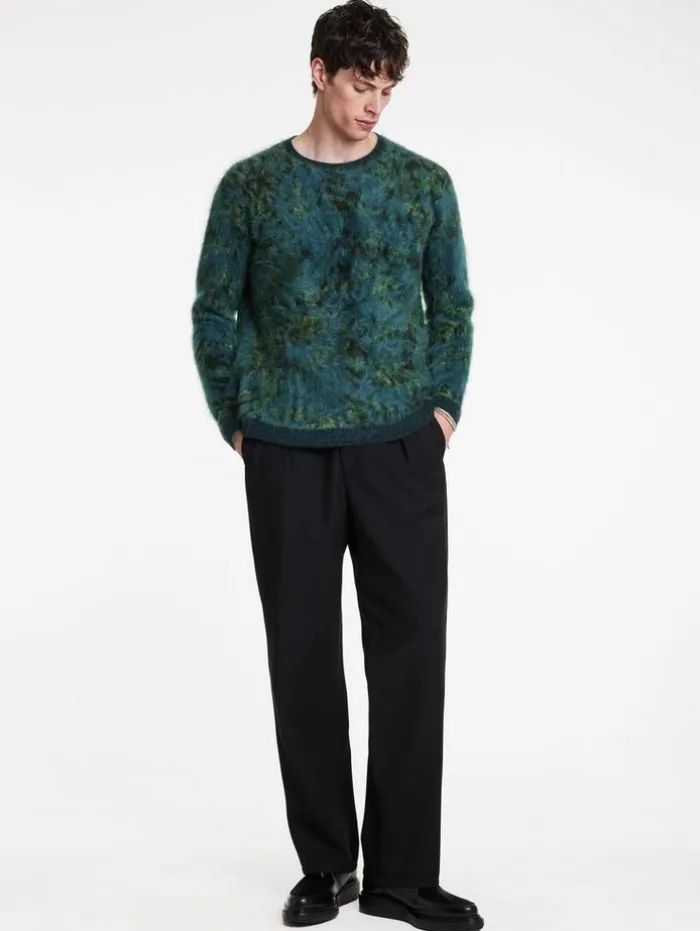 Fashion John Varvatos PALERMO SWEATER COBALT