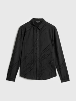 Cheap John Varvatos PHOENIX SHIRT CARBON