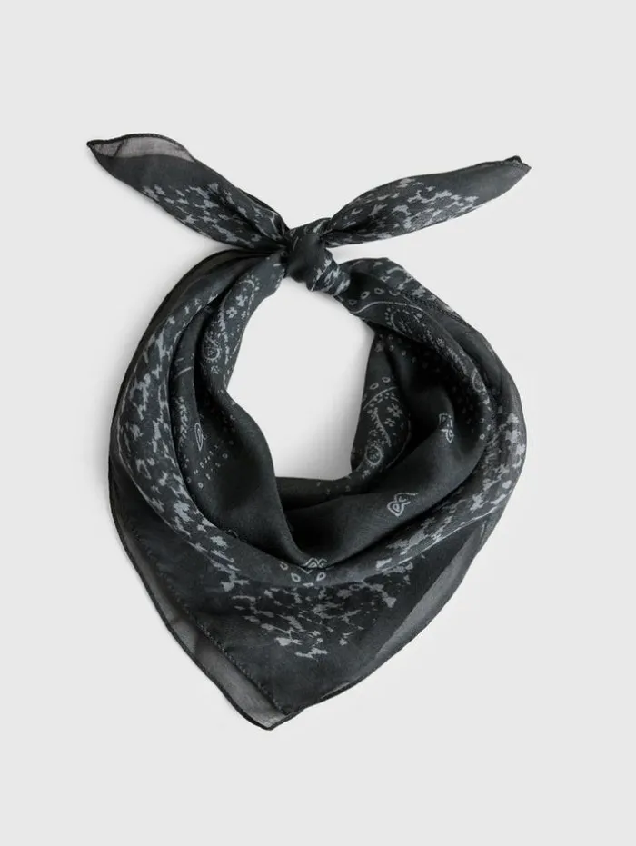 New John Varvatos ROCKINGHAM SCARF CARBON