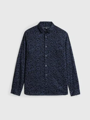 Flash Sale John Varvatos ROSS SHIRT NAVY