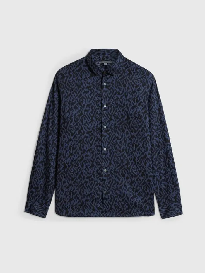 Flash Sale John Varvatos ROSS SHIRT NAVY