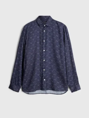 Best Sale John Varvatos ROSS SHIRT TWILIGHT