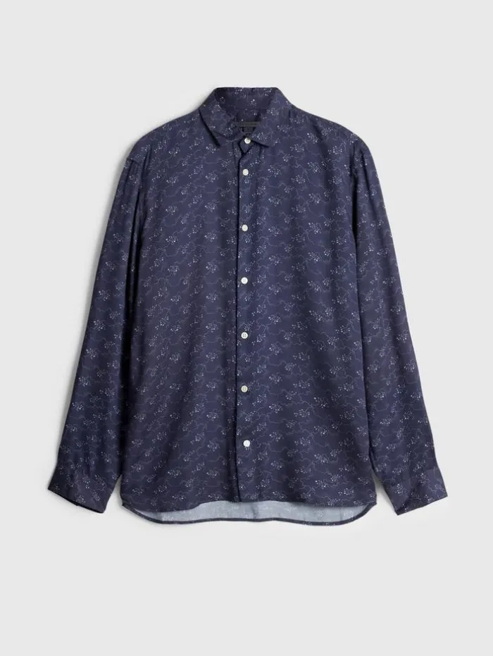 Best Sale John Varvatos ROSS SHIRT TWILIGHT