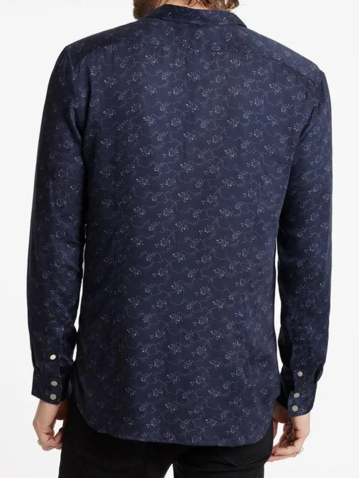 Best Sale John Varvatos ROSS SHIRT TWILIGHT