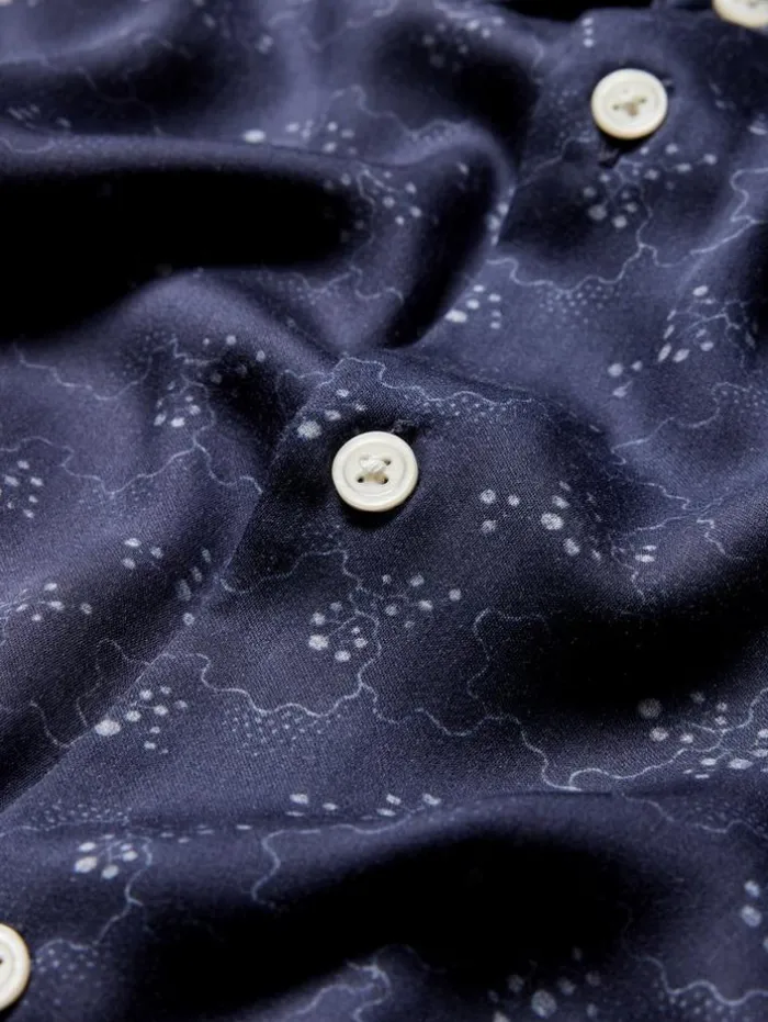 Best Sale John Varvatos ROSS SHIRT TWILIGHT