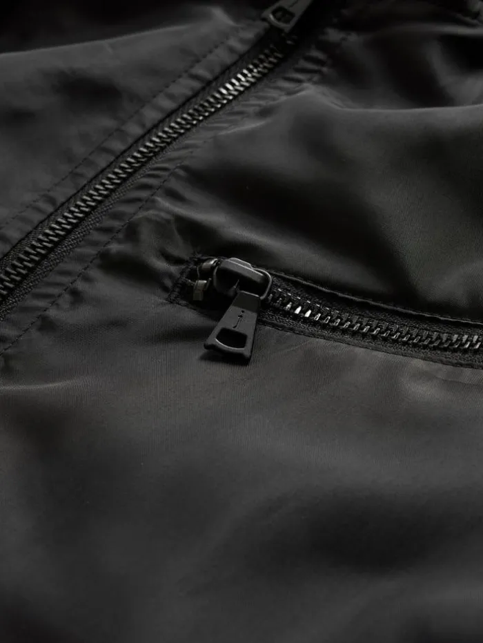 Discount John Varvatos RYAN RACER JACKET BLACK