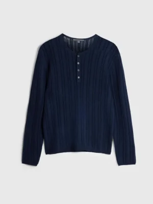 Best John Varvatos SALETE HENLEY NAVY