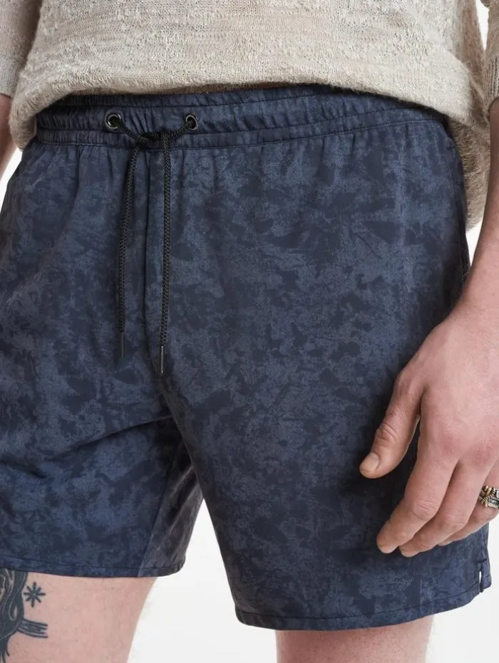 Outlet John Varvatos SAN BENITO SWIM SHORTS BLACK