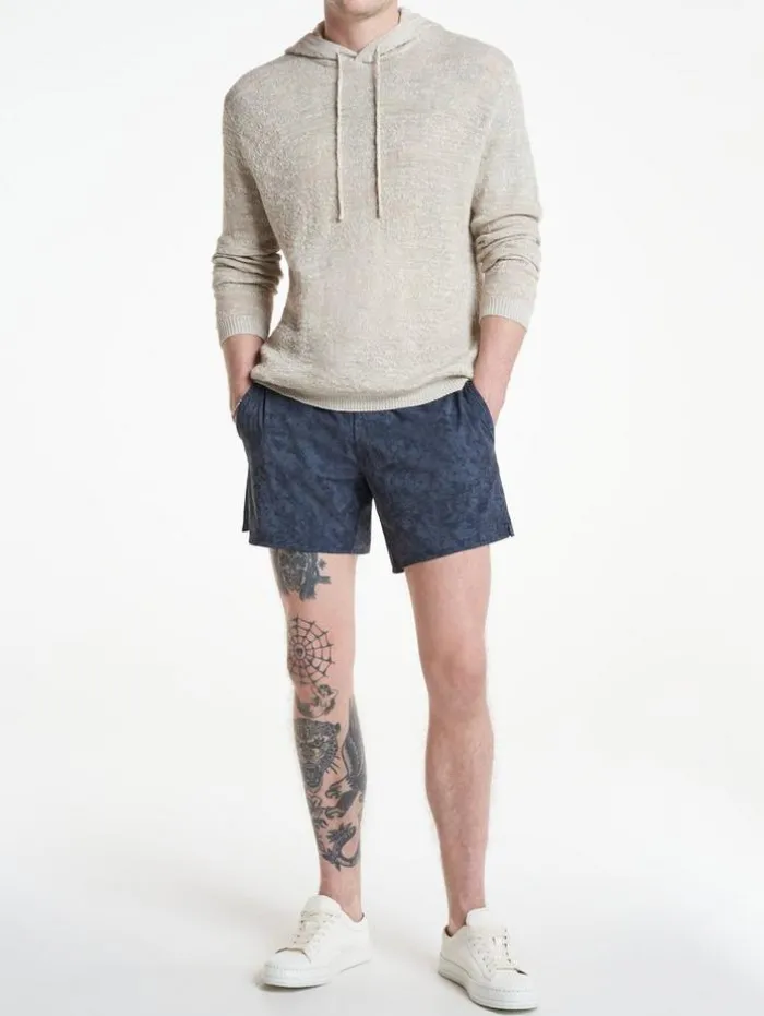 Outlet John Varvatos SAN BENITO SWIM SHORTS BLACK