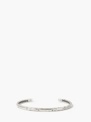 Shop John Varvatos DISTRESSED CUFF SILVER