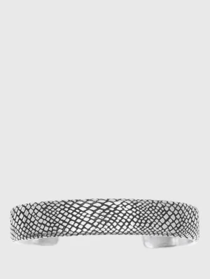 Flash Sale John Varvatos SNAKESKIN CUFF SILVER