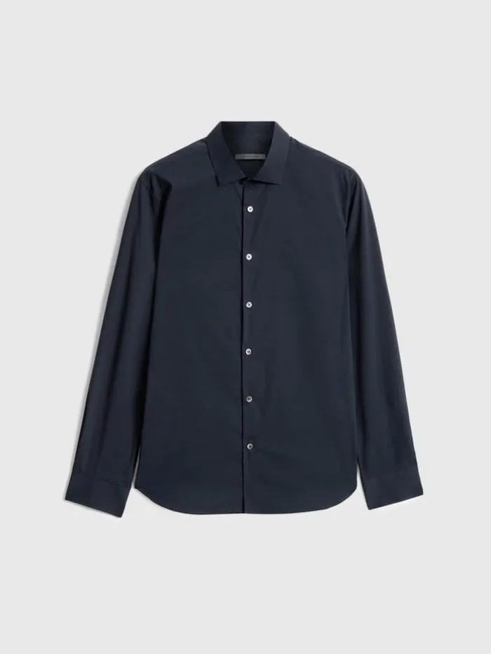 Best Sale John Varvatos STELLA DRESS SHIRT NAVY