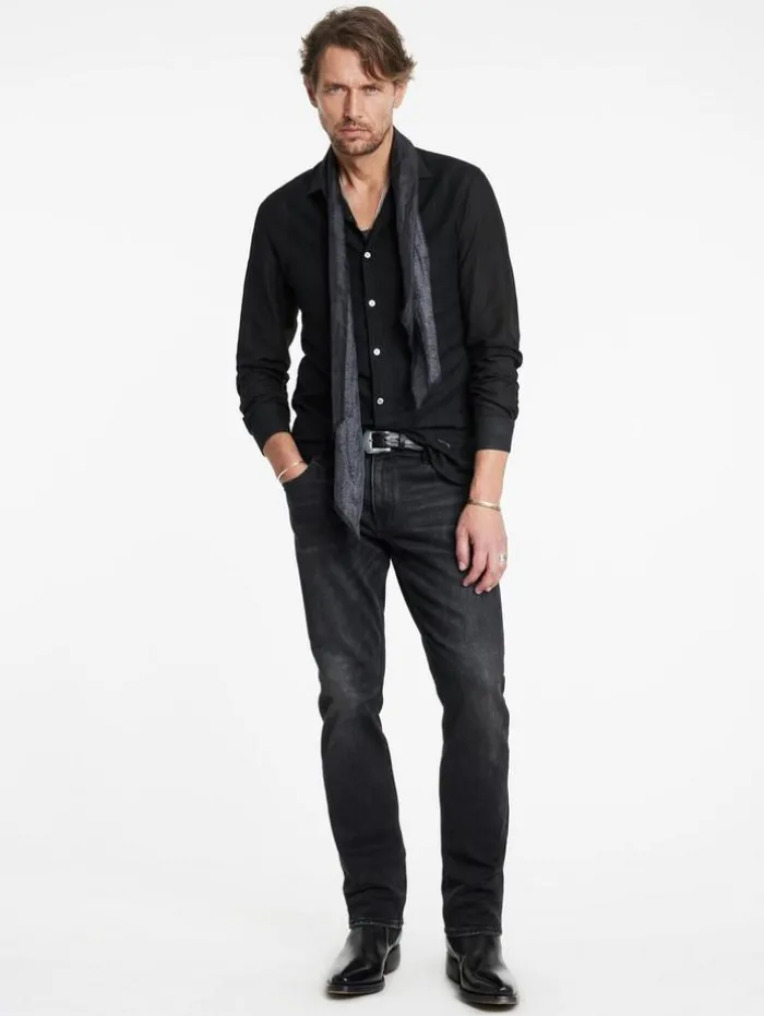 Store John Varvatos STELLA DRESS SHIRT BLACK
