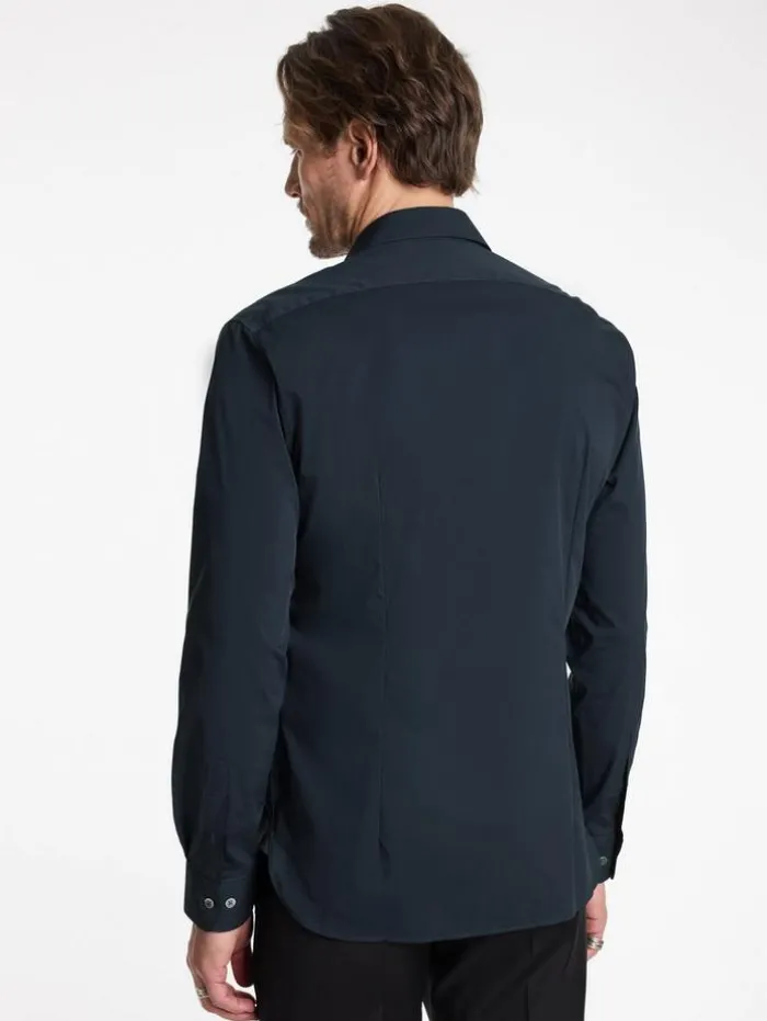 Best Sale John Varvatos STELLA DRESS SHIRT NAVY