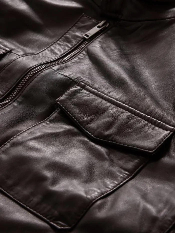 Online John Varvatos STEVE SHIRT JACKET CHOCOLATE