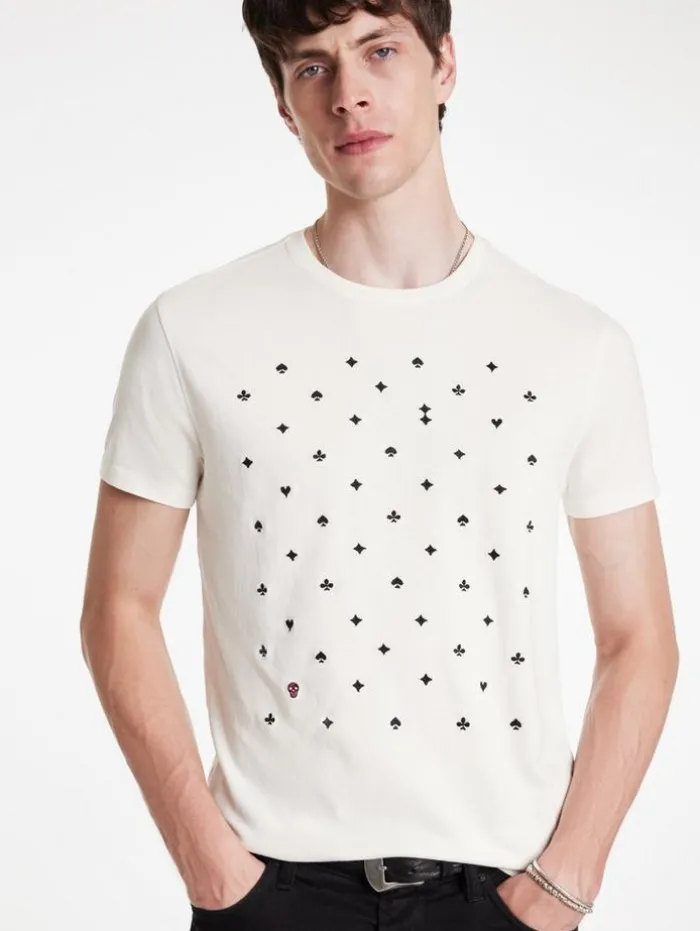 New John Varvatos SUITS TEE SALT