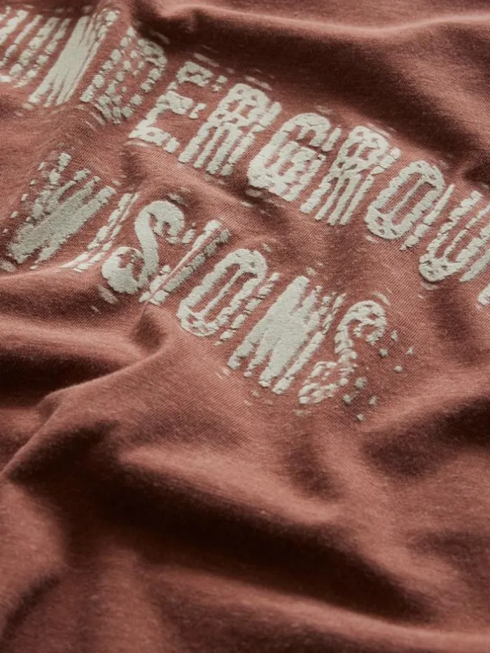 Best Sale John Varvatos UNDERGROUND VISIONS TEE GINGER