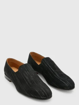 Cheap John Varvatos VENICE SLIP ON BLACK