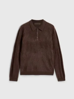 Cheap John Varvatos VERONA POLO CHOCOLATE