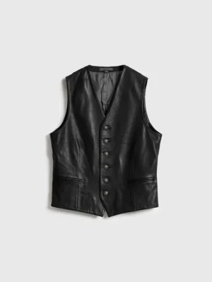 Store John Varvatos VINNIE VEST BLACK