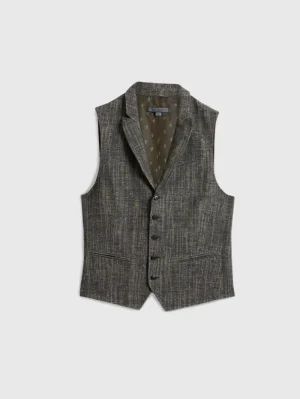 Discount John Varvatos VISTA VEST DRILLOLIVE