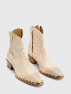 Flash Sale John Varvatos WALKER TIPPED WESTERN BOOT GREY/TAN