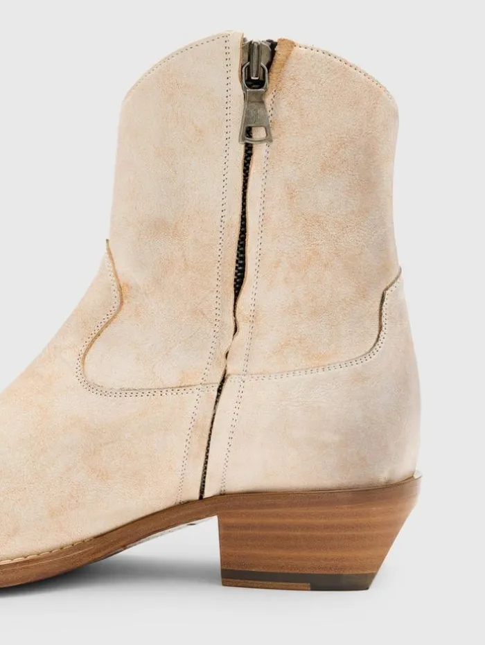 Flash Sale John Varvatos WALKER TIPPED WESTERN BOOT GREY/TAN