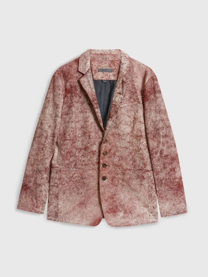 Discount John Varvatos WOODWARD JACKET CRANBERRY